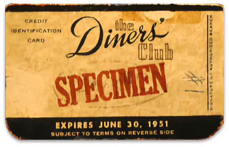 Diner's first charge card
